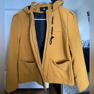 H & M Yellow coat